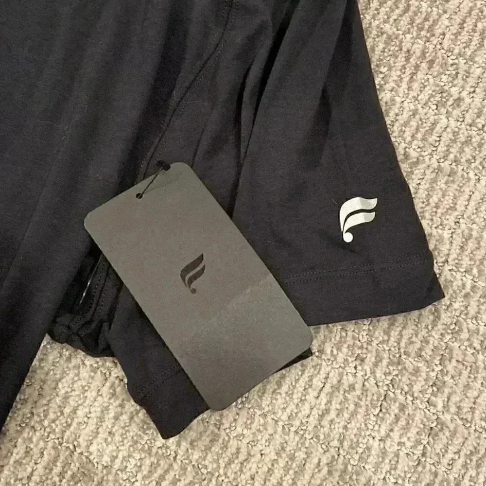 Fabletics Men's Black 24-7 Tee - Picture 4 of 4